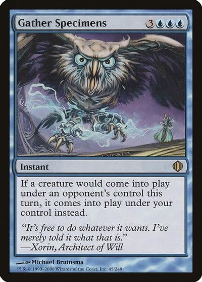 Gather Specimens Shards of Alara Magic card