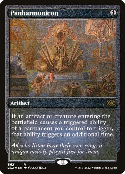 Panharmonicon Foil Etched Double Masters 2022 Magic card