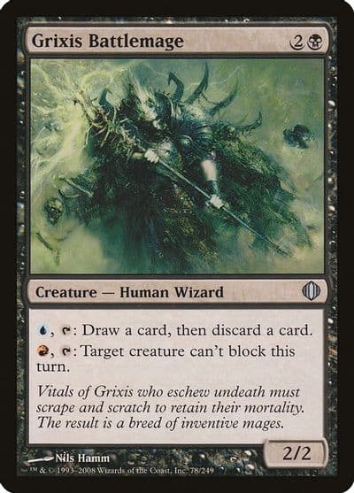 Grixis Battlemage Shards of Alara Magic card