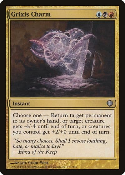 Grixis Charm Shards of Alara Magic card