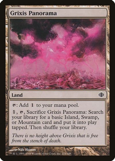 Grixis Panorama Shards of Alara Magic card