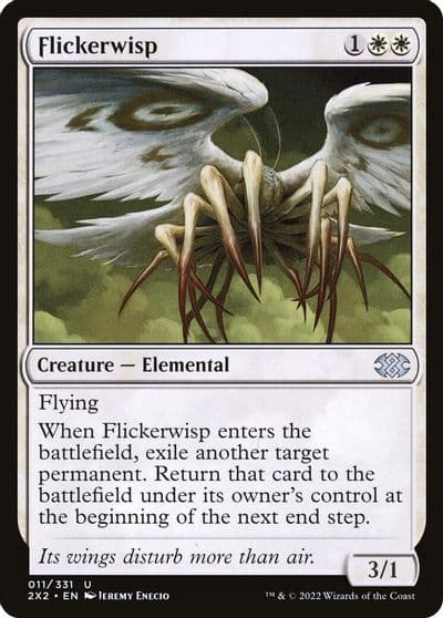 Flickerwisp Double Masters 2022 Magic card