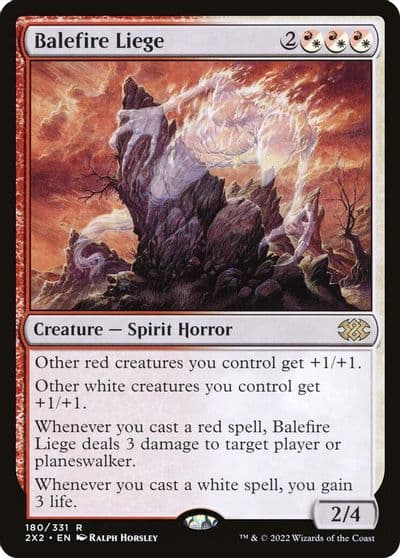 Balefire Liege Double Masters 2022 Magic card