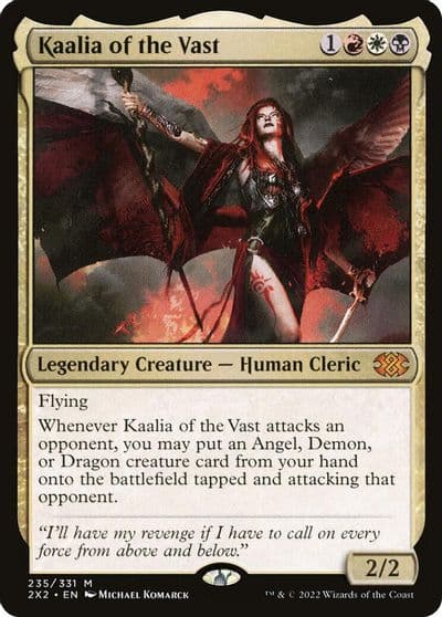 Kaalia of the Vast Double Masters 2022 Magic card
