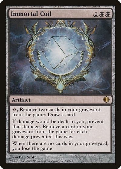 Immortal Coil Shards of Alara Magic card