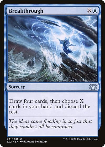 Breakthrough Double Masters 2022 Magic card