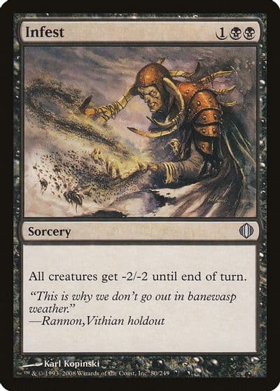 Infest Shards of Alara Magic card