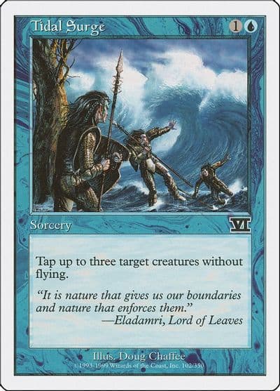 Tidal Surge Classic Sixth Edition Magic card