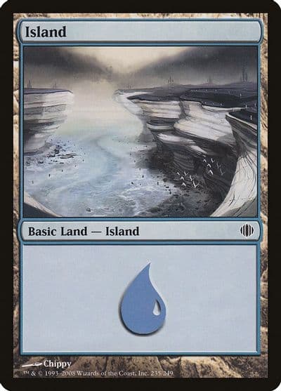 Island 235 Shards of Alara Magic card