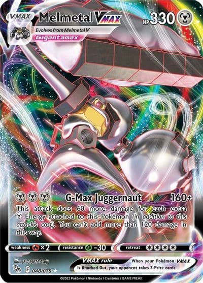 Melmetal VMAX Pokemon GO Pokemon card