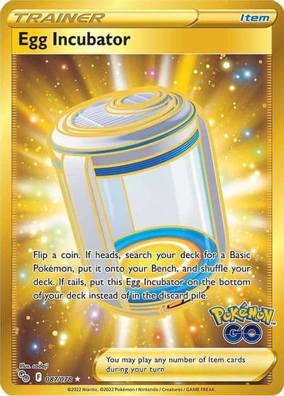 Egg Incubator (Secret) Pokemon GO Pokemon card