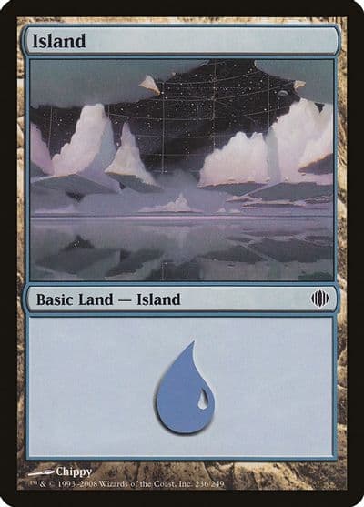 Island 236 Shards of Alara Magic card