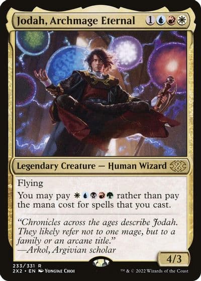 Jodah Archmage Eternal Double Masters 2022 Magic card