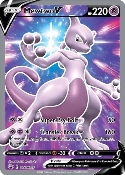 Mewtwo V - SWSH229 SWSH: Sword & Shield Promo Cards Pokemon card