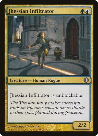 Jhessian Infiltrator Shards of Alara Magic card