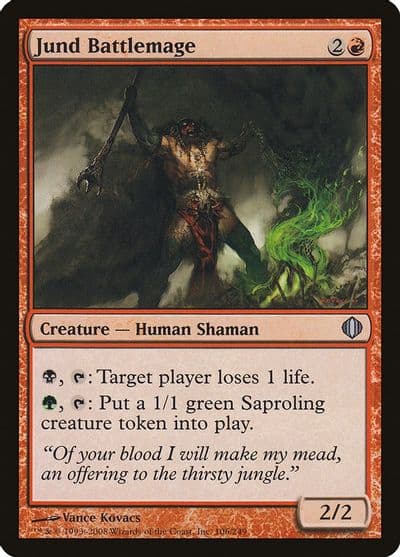 Jund Battlemage Shards of Alara Magic card