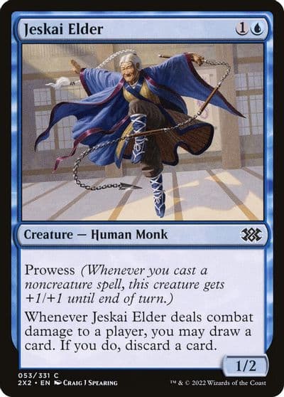Jeskai Elder Double Masters 2022 Magic card