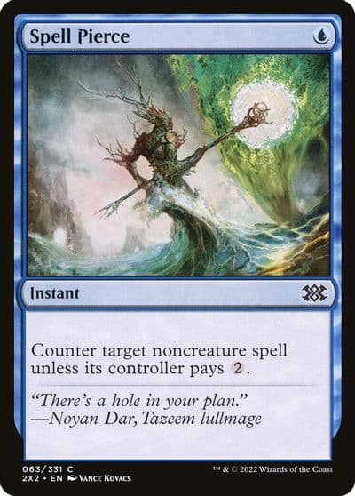 Spell Pierce Double Masters 2022 Magic card