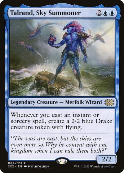 Talrand Sky Summoner Double Masters 2022 Magic card