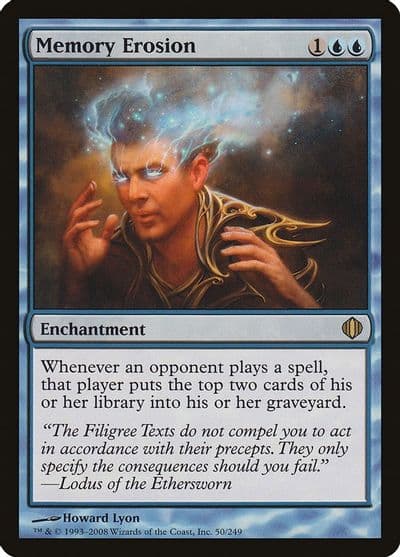 Memory Erosion Shards of Alara Magic card