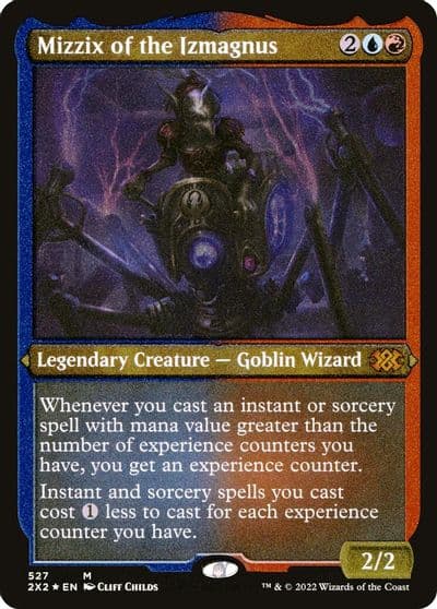 Mizzix of the Izmagnus Foil Etched Double Masters 2022 Magic card