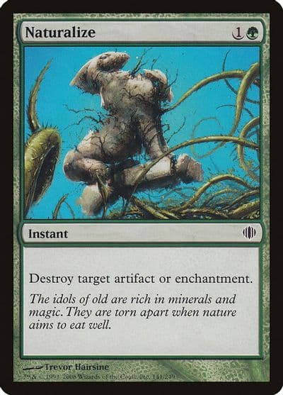 Naturalize Shards of Alara Magic card
