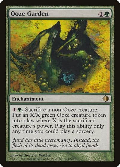 Ooze Garden Shards of Alara Magic card