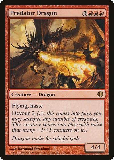 Predator Dragon Shards of Alara Magic card
