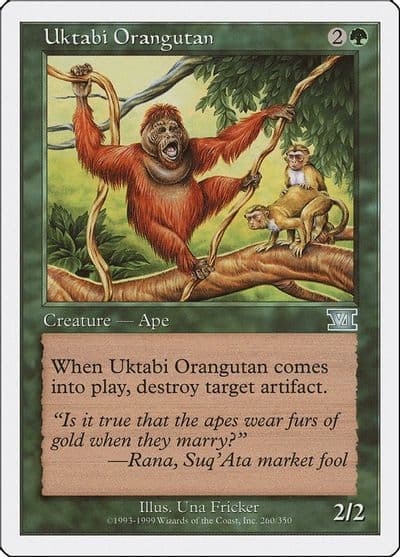 Uktabi Orangutan Classic Sixth Edition Magic card