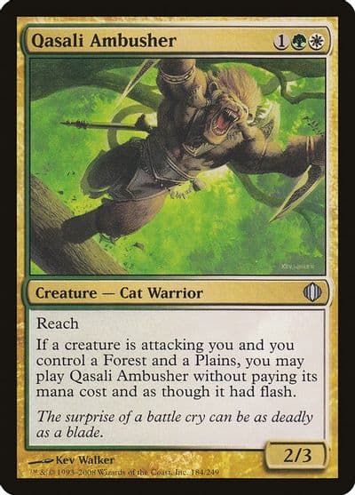 Qasali Ambusher Shards of Alara Magic card