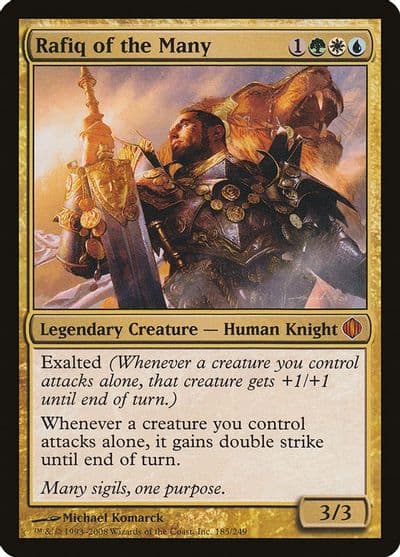 Rafiq of the Many Shards of Alara Magic card