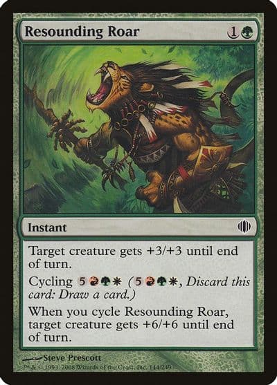 Resounding Roar Shards of Alara Magic card