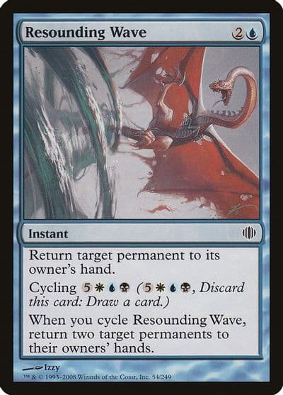 Resounding Wave Shards of Alara Magic card