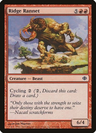 Ridge Rannet Shards of Alara Magic card