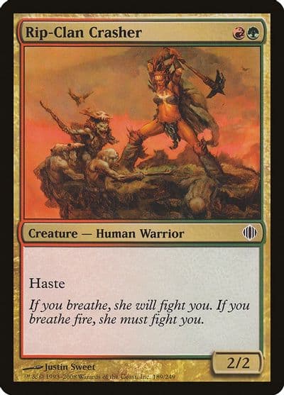Rip Clan Crasher Shards of Alara Magic card