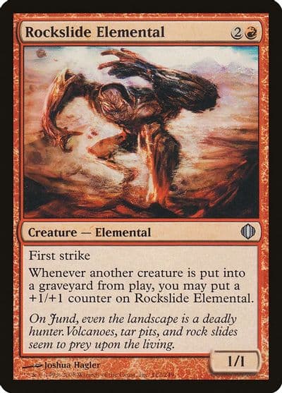Rockslide Elemental Shards of Alara Magic card