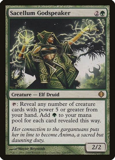 Sacellum Godspeaker Shards of Alara Magic card
