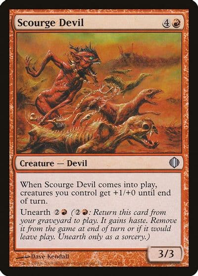 Scourge Devil Shards of Alara Magic card