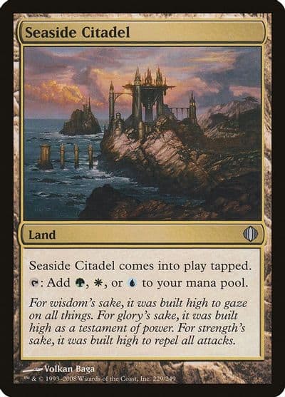 Seaside Citadel Shards of Alara Magic card