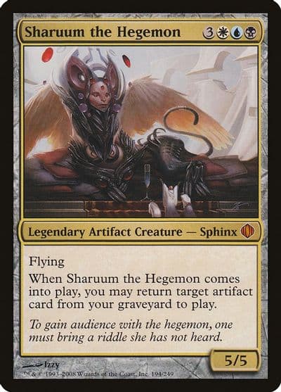 Sharuum the Hegemon Shards of Alara Magic card