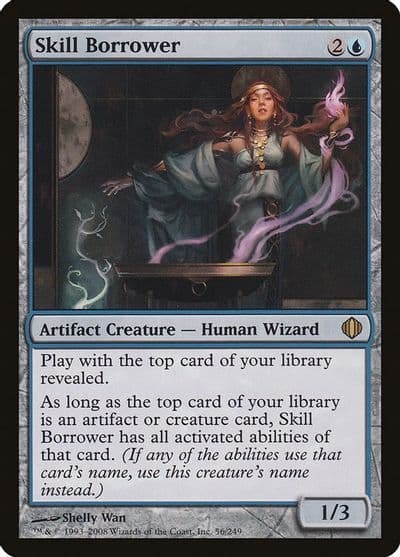 Skill Borrower Shards of Alara Magic card