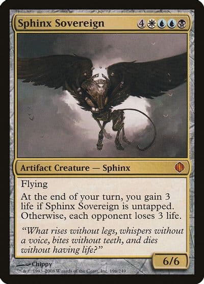 Sphinx Sovereign Shards of Alara Magic card