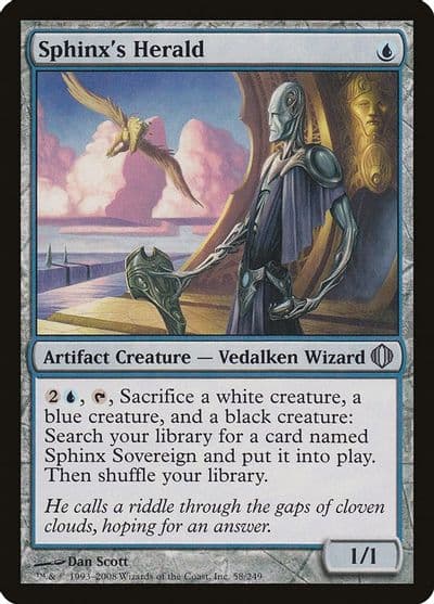 Sphinxs Herald Shards of Alara Magic card