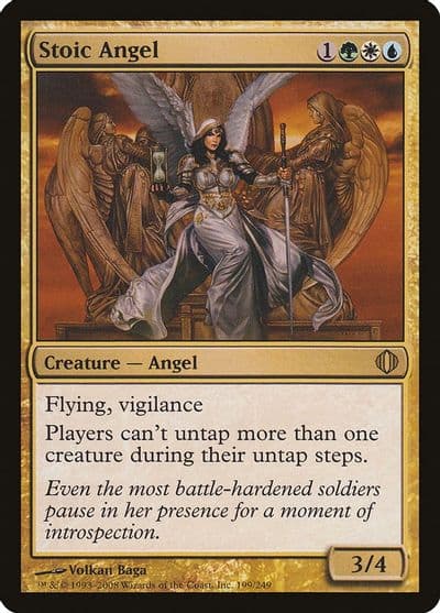 Stoic Angel Shards of Alara Magic card