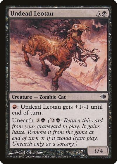 Undead Leotau Shards of Alara Magic card