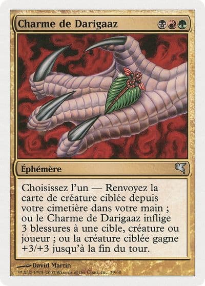 Darigaazs Charm French Charme de Darigaaz Magic Encyclopedia 2005 (Salvat/Hachette) Magic card