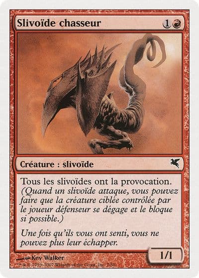Hunter Sliver French Slivoide chasseurr Magic Encyclopedia 2005 (Salvat/Hachette) Magic card