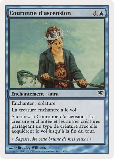 Crown of Ascension French Couronne dascension Magic Encyclopedia 2005 (Salvat/Hachette) Magic card