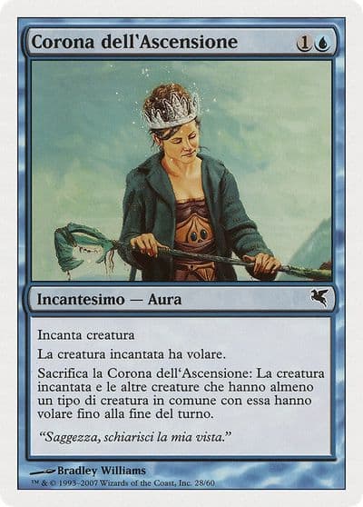 Crown of Ascension Italian Corona dellAscensione Magic Encyclopedia 2005 (Salvat/Hachette) Magic card