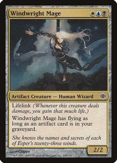 Windwright Mage Shards of Alara Magic card